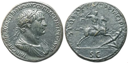 Trajan (98-117), Sestertius, Rome, 103-111; Æ (25,16 g; 34 mm; 6 h)