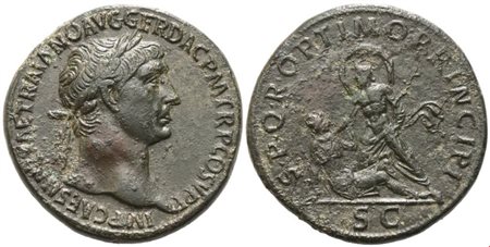 Trajan (98-117), Sestertius, Rome, 103-111; Æ (24,80 g; 34 mm; 6 h)