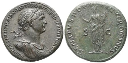 Trajan (98-117), Sestertius, Rome, 114-117; Æ (28,80 g; 33 mm; 6 h)
