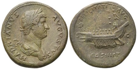 Hadrian (117-138), Sestertius, Rome, 132-134; Æ (28,78 g; 33,5 mm; 11 h)