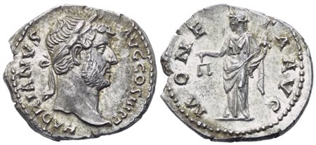 Hadrian (117-138), Denarius, Rome, 134-138; AR (3,21 g; 18,3 mm; 6 h)