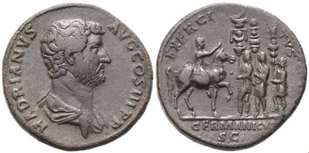 Hadrian (117-138), Sestertius, Rome, 134-138; Æ (25,97 g; 32,2 mm; 6 h)