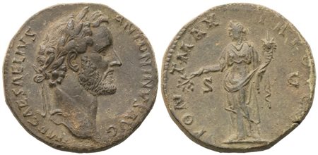 Antoninus Pius (138-161), Sestertius, Rome, 138; Æ (23,72 g; 30,6 mm; 6 h)