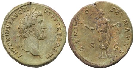 Antoninus Pius (138-161), Sestertius, Rome, 140-144; Æ (30,07 g; 33 mm; 12 h)