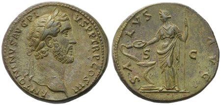Antoninus Pius (138-161), Sestertius, Rome, 140-144; Æ (29,33 g; 33,3 mm; 6 h)