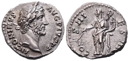 Antoninus Pius (138-161), Denarius, Rome, 144; AR (3,30 g; 17,2 mm; 6 h)