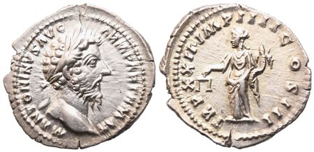 Marcus Aurelius (161-180), Denarius, Rome, 167-168; AR (3,15 g; 20 mm; 6 h)