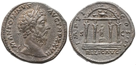Marcus Aurelius (161-180), Sestertius, Rome, 172-173; Æ (27,47 g; 32,6 mm; 7 h)