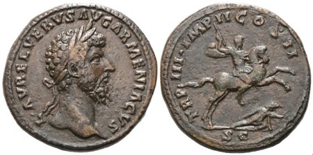 Lucius Verus (161-168), Sestertius, Autumn-December 163; Æ (23,90 g; 33,9 mm; 11 h)