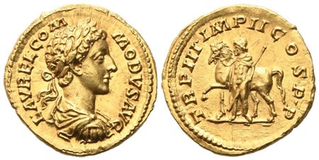 Commodus as Caesar (166-177), Aureus, Rome, 178; AV (7,35 g; 20,6 mm; 12 h)