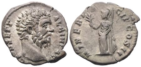 Clodius Albinus as Caesar (193-195), Denarius struck under Septimius Severus, Rome, 194-195; AR (2,90 g; 19,7 mm; 6 h)