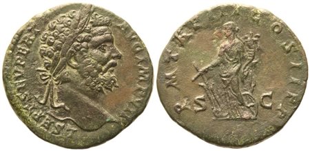 Septimius Severus (193-211), Sestertius, Rome, 195; Æ (20,74 g; 30,2 mm; 12 h)