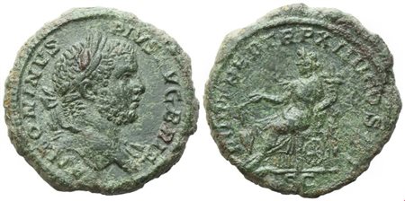 Caracalla (198-217), As, Rome, 211; Æ (11,17 g; 25,7 mm; 6 h)