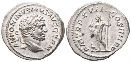 Caracalla (198-217), Denarius, Rome, 214; AR (3,49 g; 19,1 mm; 6 h)