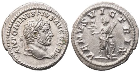 Caracalla (198-217), Denarius, Rome, 216; AR (3,39 g; 19,6 mm; 12 h)
