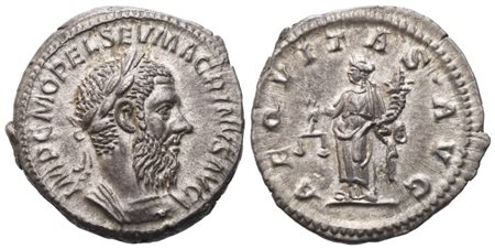 Macrinus (217-218), Denarius, Rome, March - June 218; AR (3,59 g; 19 mm; 12 h)