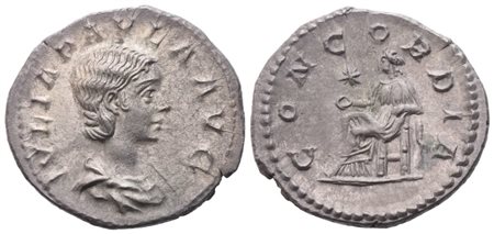 Julia Paula, Denarius struck under Elagabalus, Rome, 219-220; AR (2,95 g; 19,1 mm; 12 h)
