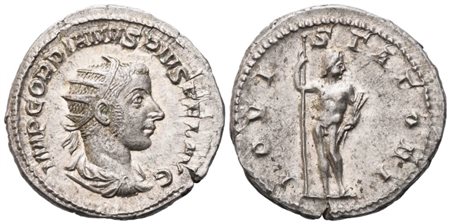 Gordian III (238-244), Antoninianus, Rome, 241-243; AR (4,25 g; 22,2 mm; 1 h)