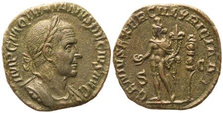 Trajan Decius (249-251), Sestertius, Rome, 250-251; Æ (18,80 g; 28,5 mm; 12 h
