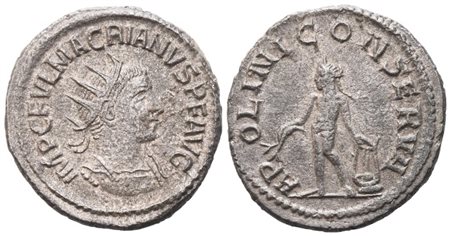 Macrianus (260-261), Antoninianus, Samosata; BI (3,67 g; 21 mm; 11 h)