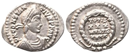 Constantius II (337-361), Siliqua, Lugdunum, 360-361; AR (1,88 g; 20,3 mm; 6 h)