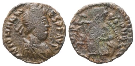 Johannes Primicerius (423-425), Æ 12 mm, Rome, 423-425; Æ (1,22 g; 12,2 mm; 12 h)