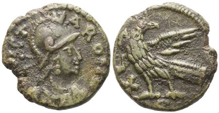 Ostrogoths (municipal coinage), 40 nummi, Rome, c. 493-553; Æ (9,80 g; 23 mm; 1 h)