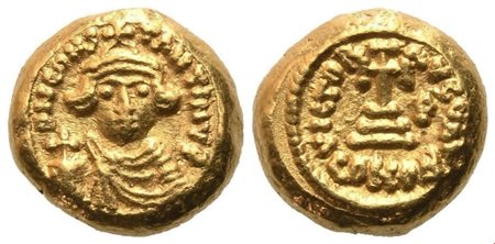 Constans II (641-668), Solidus, Carthage; AV (4,41 g; 10,5 mm; 6 h)