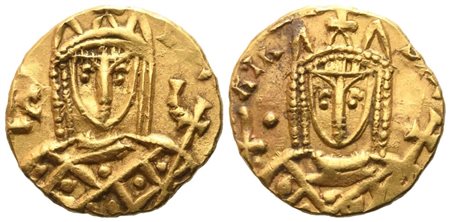 Irene (797-802), Solidus, Syracuse; AV (4 g, 16,4 mm; 6 h)