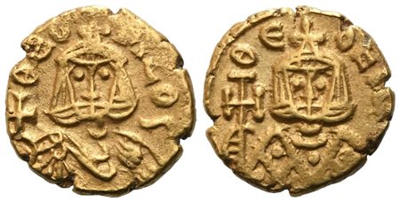 Theophilus (829-842), Solidus; Syracuse; AV (3,32 g; 13,5 mm; 6 h)