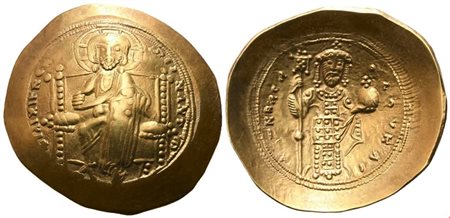 Constantine X Doukas (1058-1067), Histamenon nomisma, Constantinople; AV (4,34 g; 24,7 mm; 6 h)
