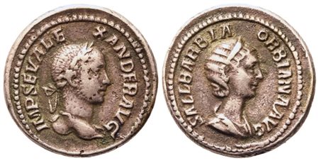 (Becker Forgery) Severus Alexander (222-235), Denarius; AR (3,11 g; 17,2 mm; 6 h)