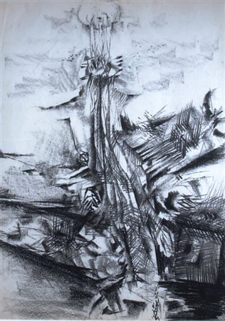 POMODORO GIO' (Orciano di Pesaro 1930 - Milano 2002) "Senza titolo"...