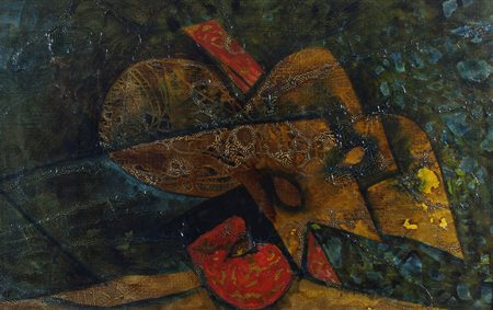 DOVA GIANNI (Roma 1925 - Pisa 1991) "Senza titolo" 1971 Olio su tela cm. H:...