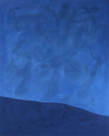 TURCATO GIULIO (Mantova 1912 - Roma 1995) "Mosche cinesi" Olio su tela cm. H:...