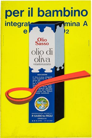 Pubblicità alimentari 'Olio di oliva Sasso vitaminizzato' - Studio Armando...