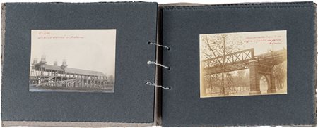 Album di fotografie del Viadotto della ferrovia sopraelevata per...