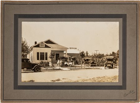 Fotografia Reno - Nevada1928 ca.Fotografia d'epoca animata Stati Uniti,...