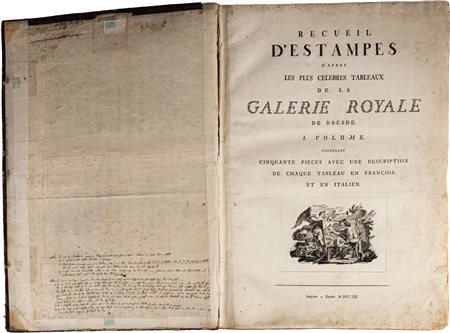 RECUEIL D'ESTAMPES D'APRES LES PLUS CELEBRES TABLEAUX DE LA GALERIE ROYALE DE...