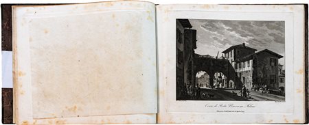 Raccolta di 20 vedutePrimi decenni 19 ° secoloAcquaforte-acquatinta, di...