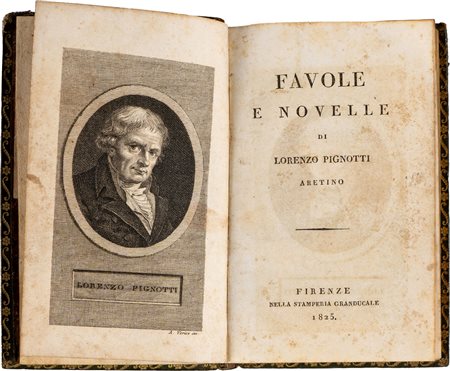 PIGNOTTI LORENZO - FAVOLE E NOVELLEFirenze, STAMPERIA GRANDUCALE,...