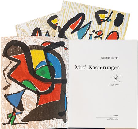 MIRÒ JOAN - LITHOGRAPHEWeber Daniel Le Long Editore3 VolumiI dal 1958 al 1960...