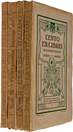 Ratta Cesare - L'ex libris italiano moderno. 100 disegni di 35...