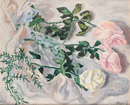 Carlo Levi (Torino 1902 - Roma 1975)  - Rose, 1938