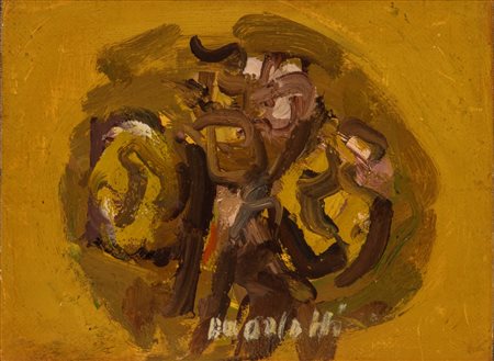 Ennio Morlotti (Lecco 1910 - Milano 1992)  - Rose, 1980