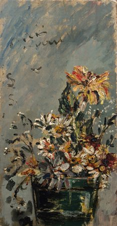Filippo de Pisis (Ferrara 1896 - Milano 1956)  - Vaso di fiori, 1944