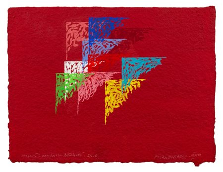 Piero Dorazio (Roma 1927 - Perugia 2005)  - Composizione, 2003