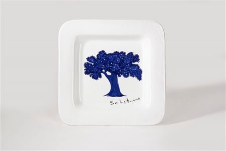 Mario Schifano (Homs 1934 - Roma 1998)  - Albero