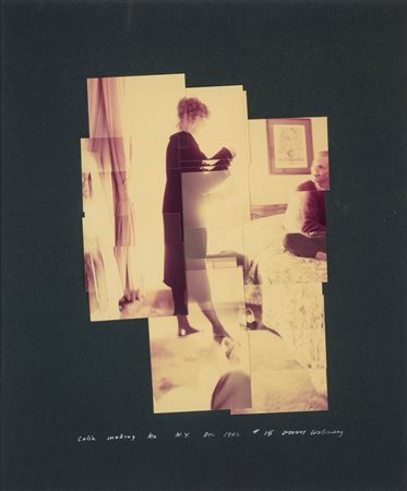 David Hockney (Bradford 1937)  - Celia making tea , 1982