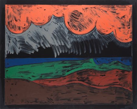 Tano Festa (Roma 1938 - 1988)  - Senza titolo, 1975